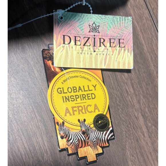 Tiger Print Decorative Pillow By Deziree Smith World Traveler Collection 20x17 - Picture 4 of 12